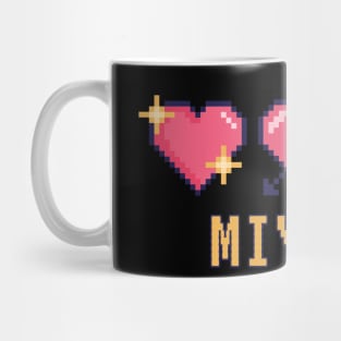 Miyeon Pixel Heart Valentine (G)I-dle Mug